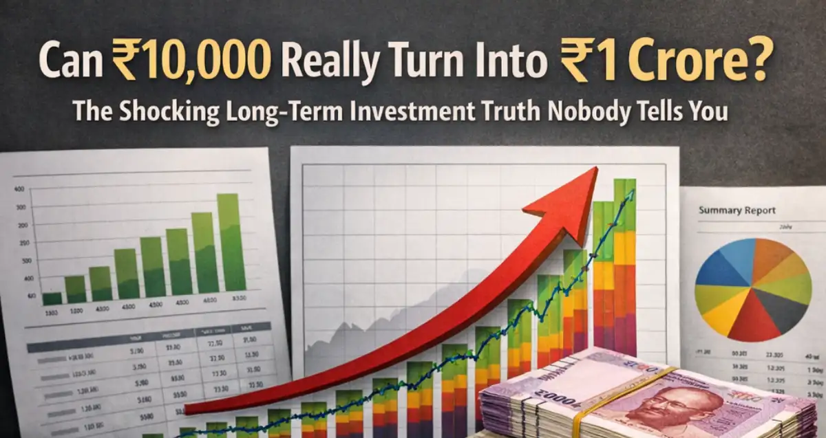 Can ₹10,000 Really Turn Into ₹1 Crore? The Shocking Long-Term Investment Truth Nobody Tells You 