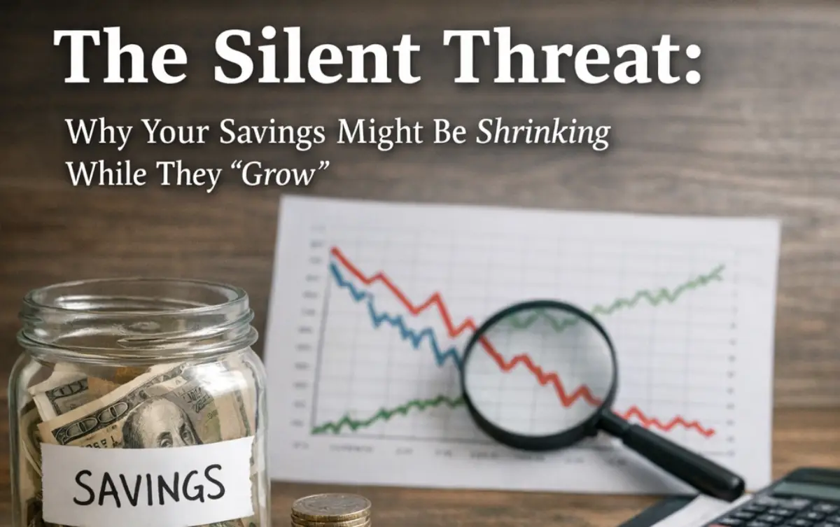 The Silent Threat: Why Your Savings Might Be Shrinking While They "Grow"